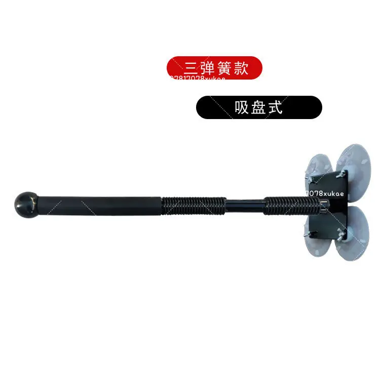 Tai Chi Push Hand Silk Winding Stick Wing Chun Suction Cup Bound Spring Pile Trainer Extended Suction Cup Type