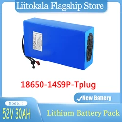 LiitoKala 18650 52V 20ah 30Ah 14s6p 14S9P Lithium Battery Pack 52V Electric Bike Battery 58.8V 30Ah Lithium Battery Pack