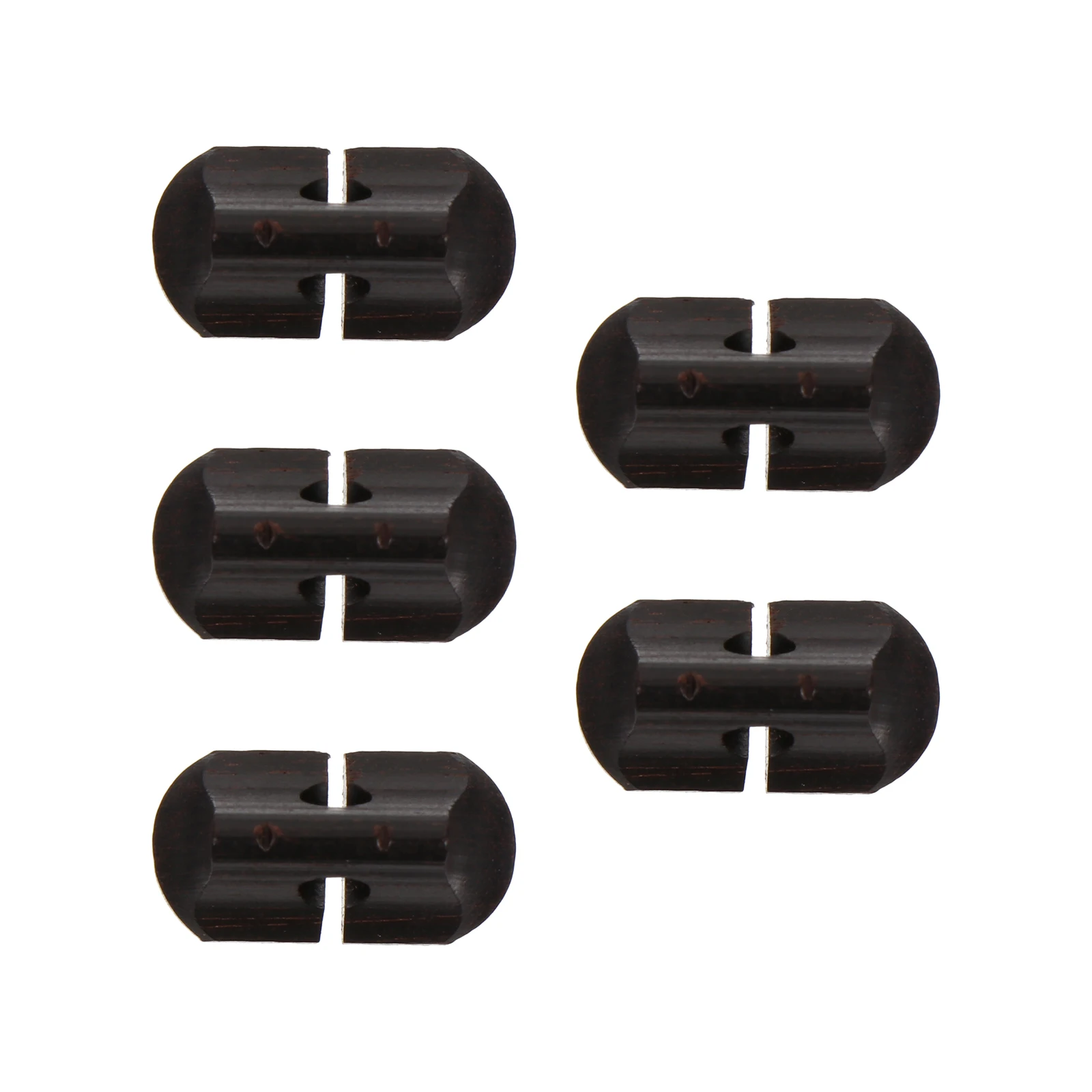 

5pcs Erhu Code Ebony Instrument Parts Accessories Traditional Erhu Bridge Chinese Replacement Kit Sturdy Structure