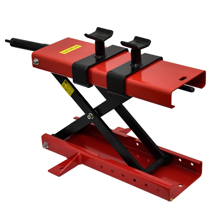 500KG gru di sollevamento a forbice gru di sollevamento moto riparazione Stand centro forbice sollevatore officina banco strumento di sollevamento (450*150mm)