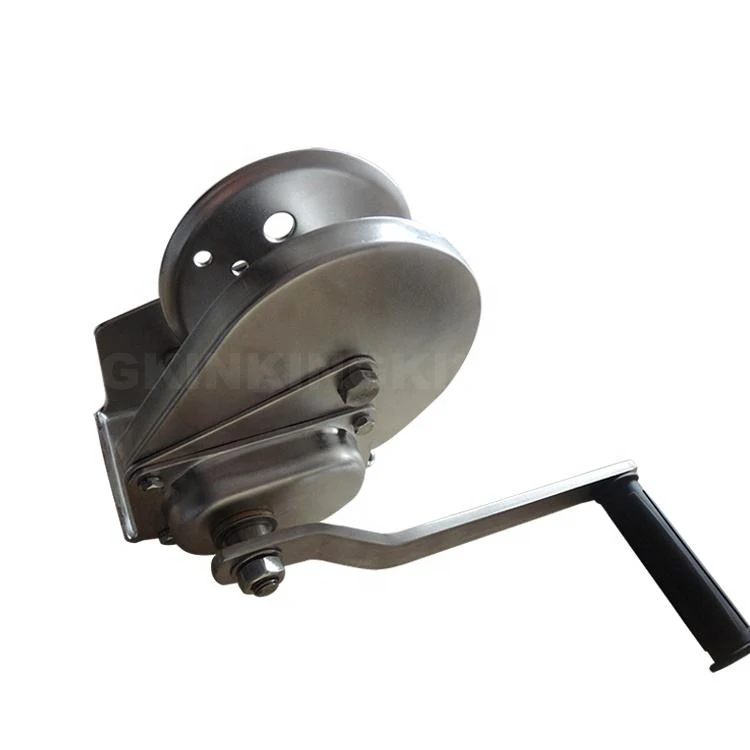 

High Quality Stainless Steel Manual Winch Hand Winch With Friction Brake
