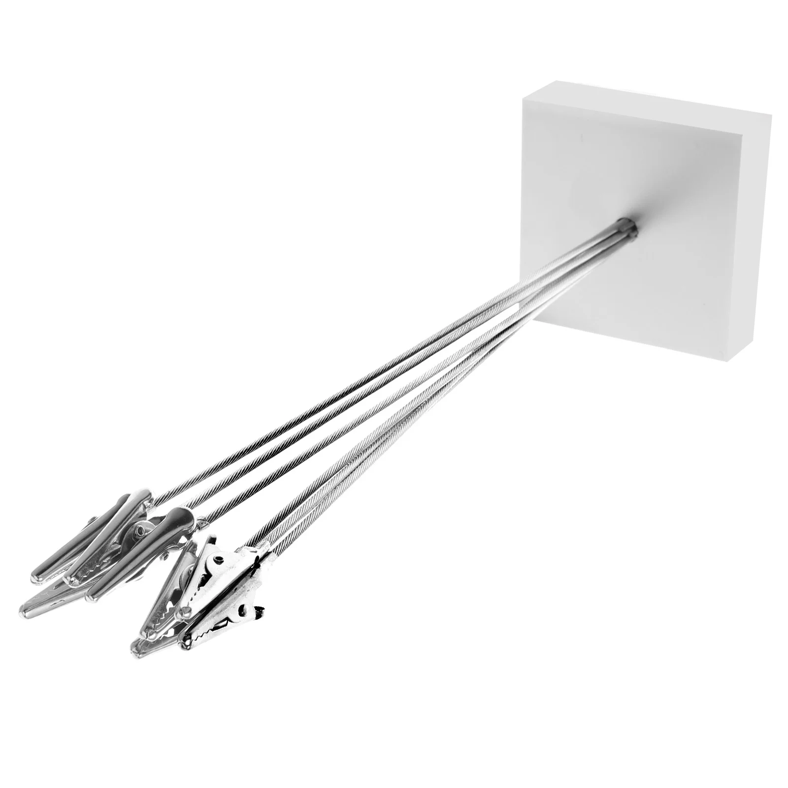 

Photo Holder Stand Tree Shape 8 Branches Silver Desktop Picture Display Bracket Freestanding Photo Note Artwork Postcard Holder
