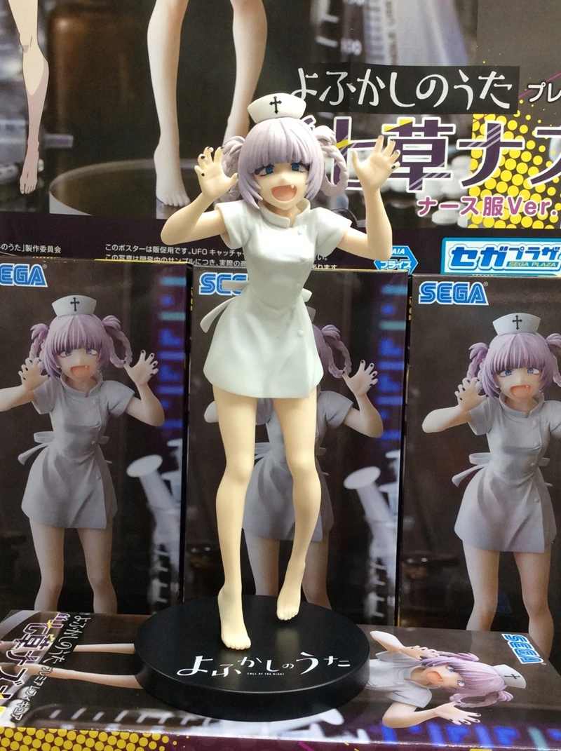 Figura De Nanakusa Nazuna De PVC, Estilo Enfermera, 19 Cm, Para Colección Y Decoración