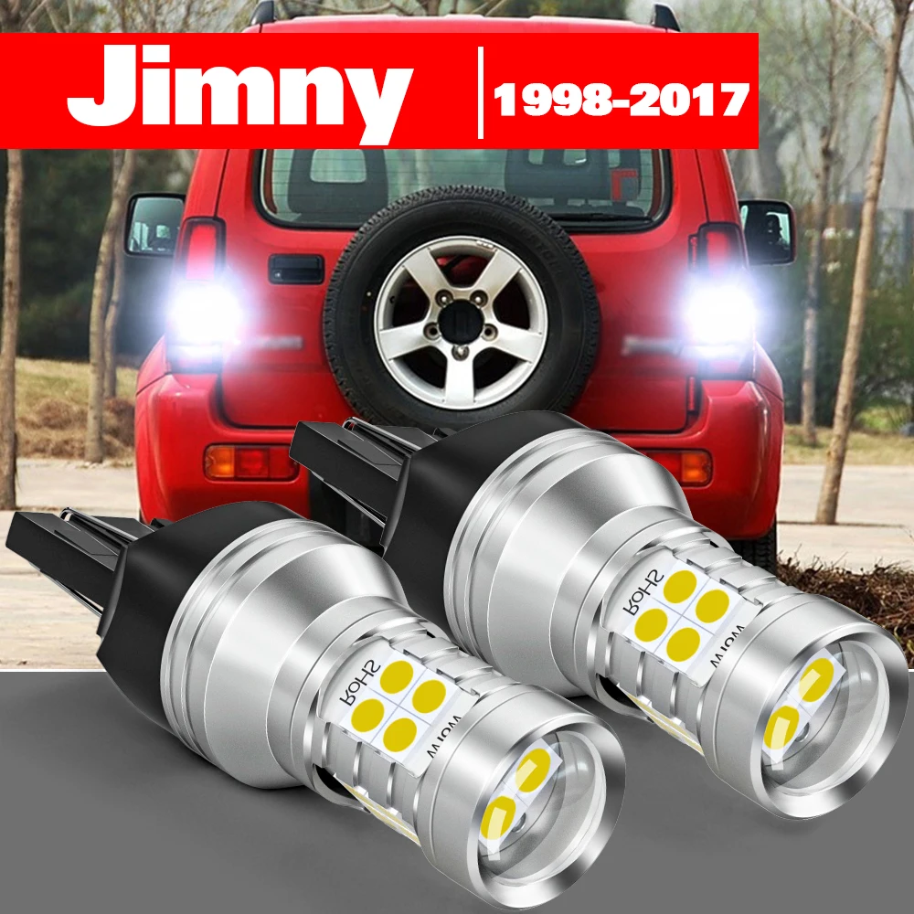 

For Suzuki Jimny 1998-2017 2pcs LED Reverse Light Backup Lamp Accessories 2006 2007 2008 2009 2010 2011 2012 2013 2014 2015 2016