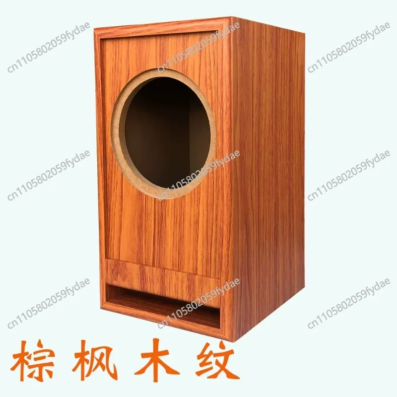6.5-inch Maze Speaker Empty Box,Full Frequency Sound Box,Coaxial Horn Box,DIY Speaker Wooden Housing,1Piece Home/Car Speaker Box
