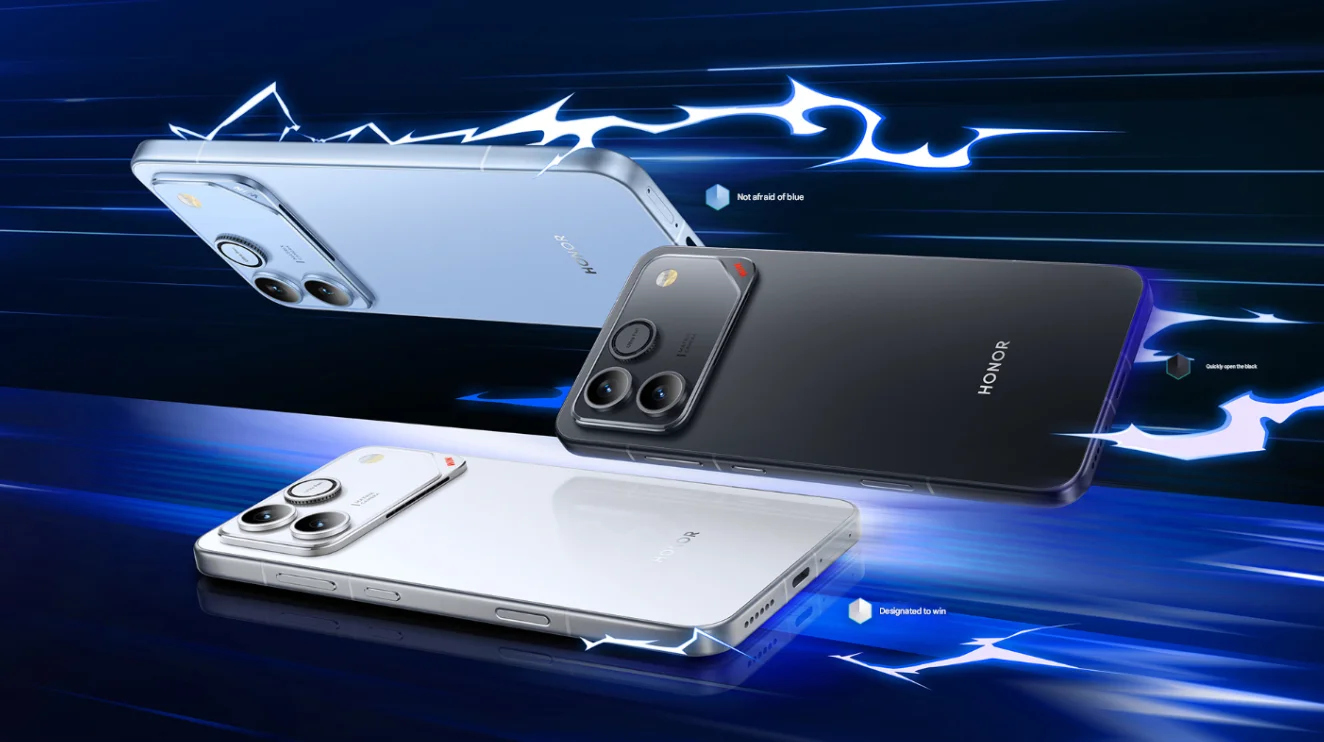 HONOR WIN RT 5G Mobile Phone Snapdragon8 Elite 50MP Camera 100W Charger 10000mAh Google 6.83" OLED 185Hz Google MagicOS10 WinRT
