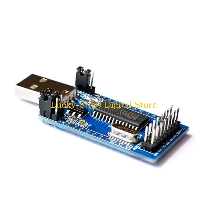T3EE USB naar UART IIC ISP I2C CH341 Programmeur Converter Parallel Port Converter On-Board EPP Parallel-adapteromzetter