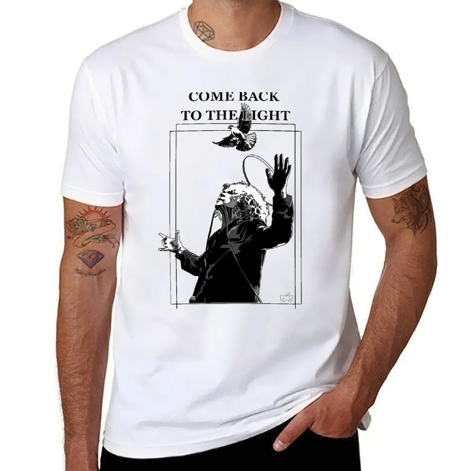 

The GazettE RUKI, COME BACK TO THE LIGHT T-Shirt man t shirt luxury man t shirts cotton T-Shirt