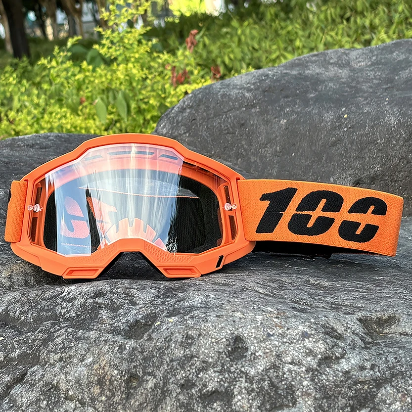 100 Motorrad Brille Männer Motocross Brille Helm MX Moto Dirt Bike ATV Ski Outdoor Sport Glas Roller Googles Maske Radfahren