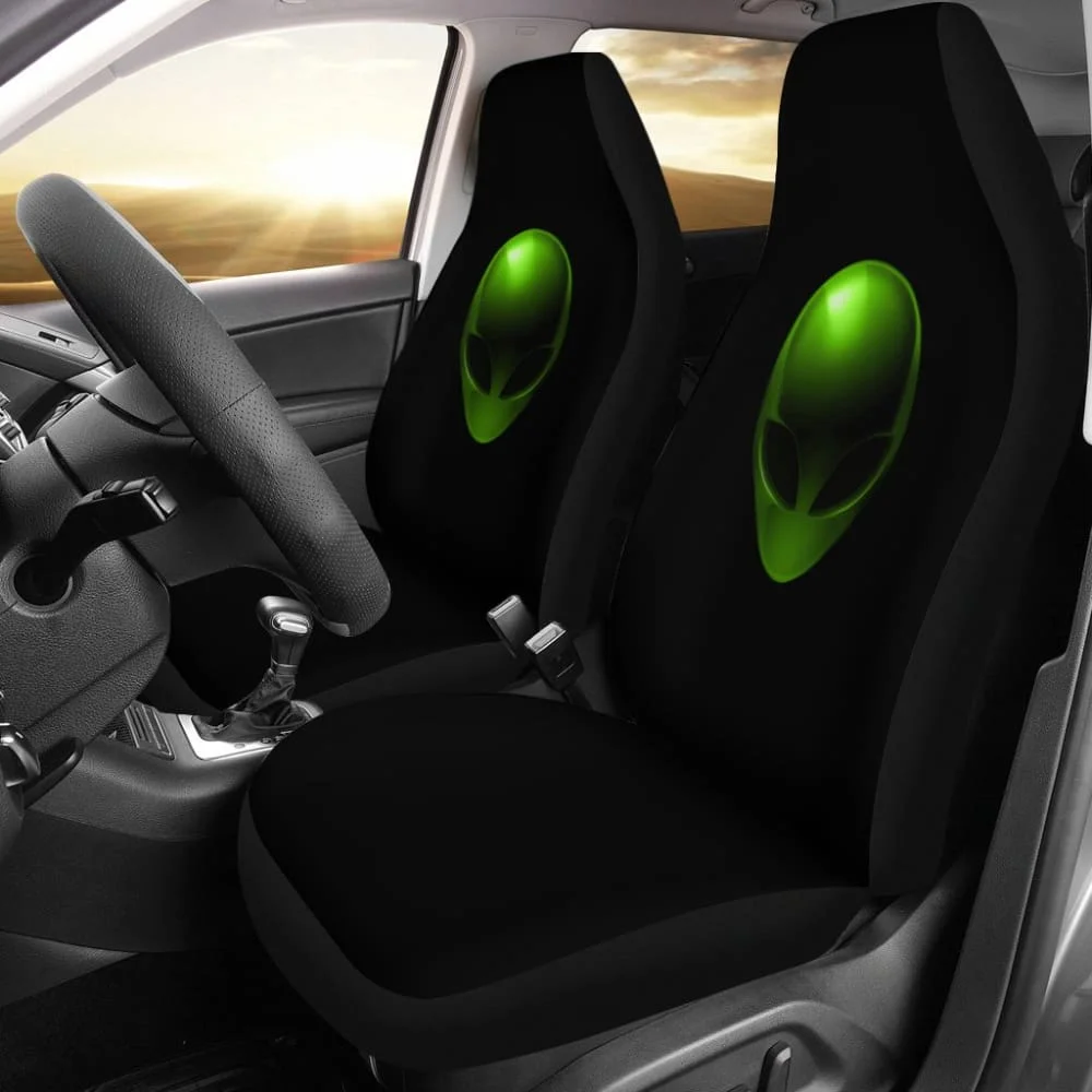 Alien Car Seat Covers Amazing Best Gift Idea 212304,Pack of 2 Universal Front Seat Protective Cover