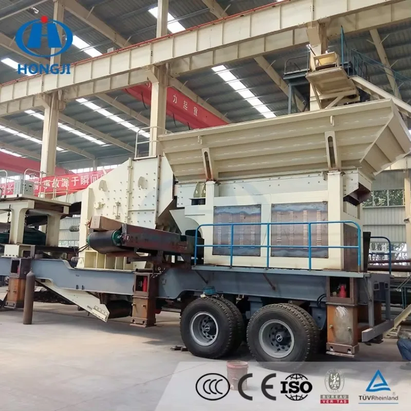 Good Quality Crushing Wheeled Concrete Mobile Cone Crusher Plant