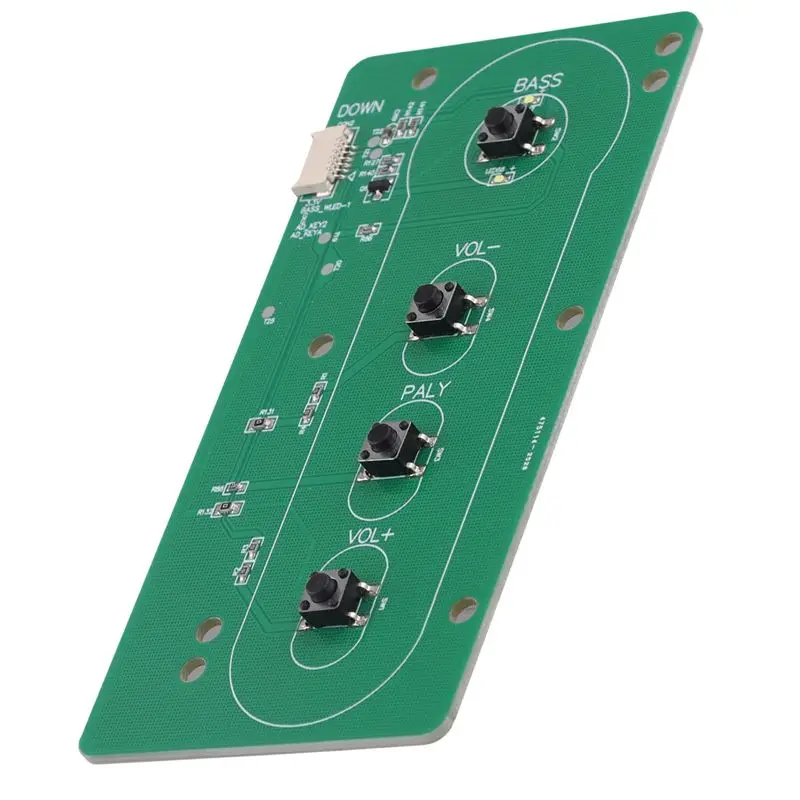 A42T-Power Light Play Keyboard Replacement Key Switch Button Board For Partybox100 Party Box 100 Connector 1Pcs New