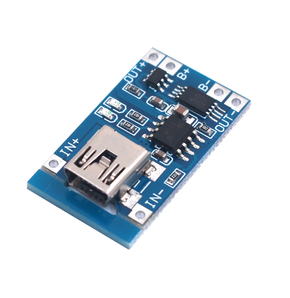 1-10PCS Typ-c Micro Mini 18650 TP4056 Lithium-Batterie Ladegerät Modul 5V 1A Lade Board mit Schutz Dual Funktionen Li-Ion – Detail 10