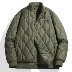 Parka giacca da uomo marca giapponese piumini larghi addensati uomo Casual caldo inverno giacca imbottita in cotone abbigliamento uomo