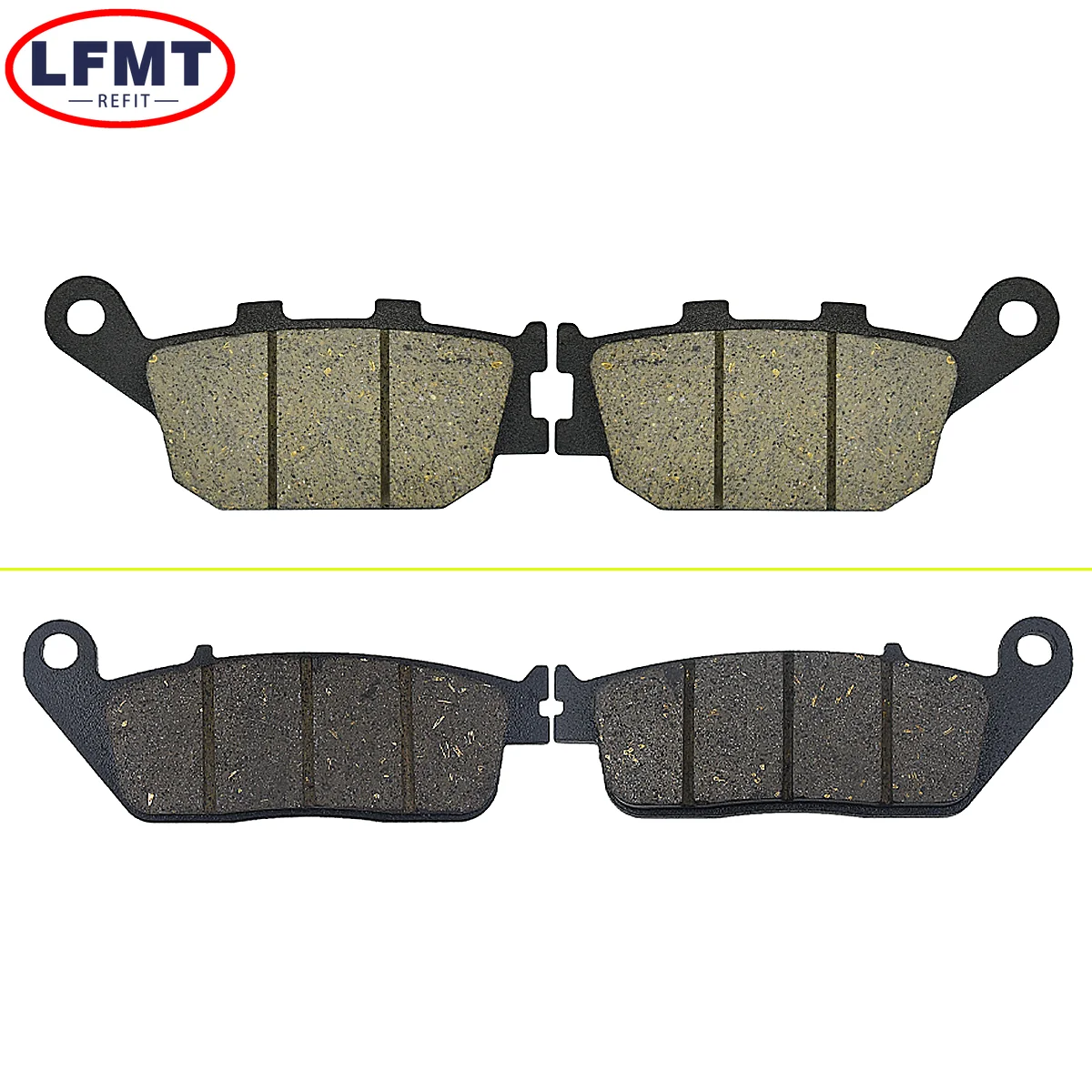 

Motorcycle Metal & Brass Alloys Front and Rear Brake Pads For HONDA VRX 400 T CBF 500 4 AVT 1100 C2 C3 D2 Shadow 1300 CXA Fury