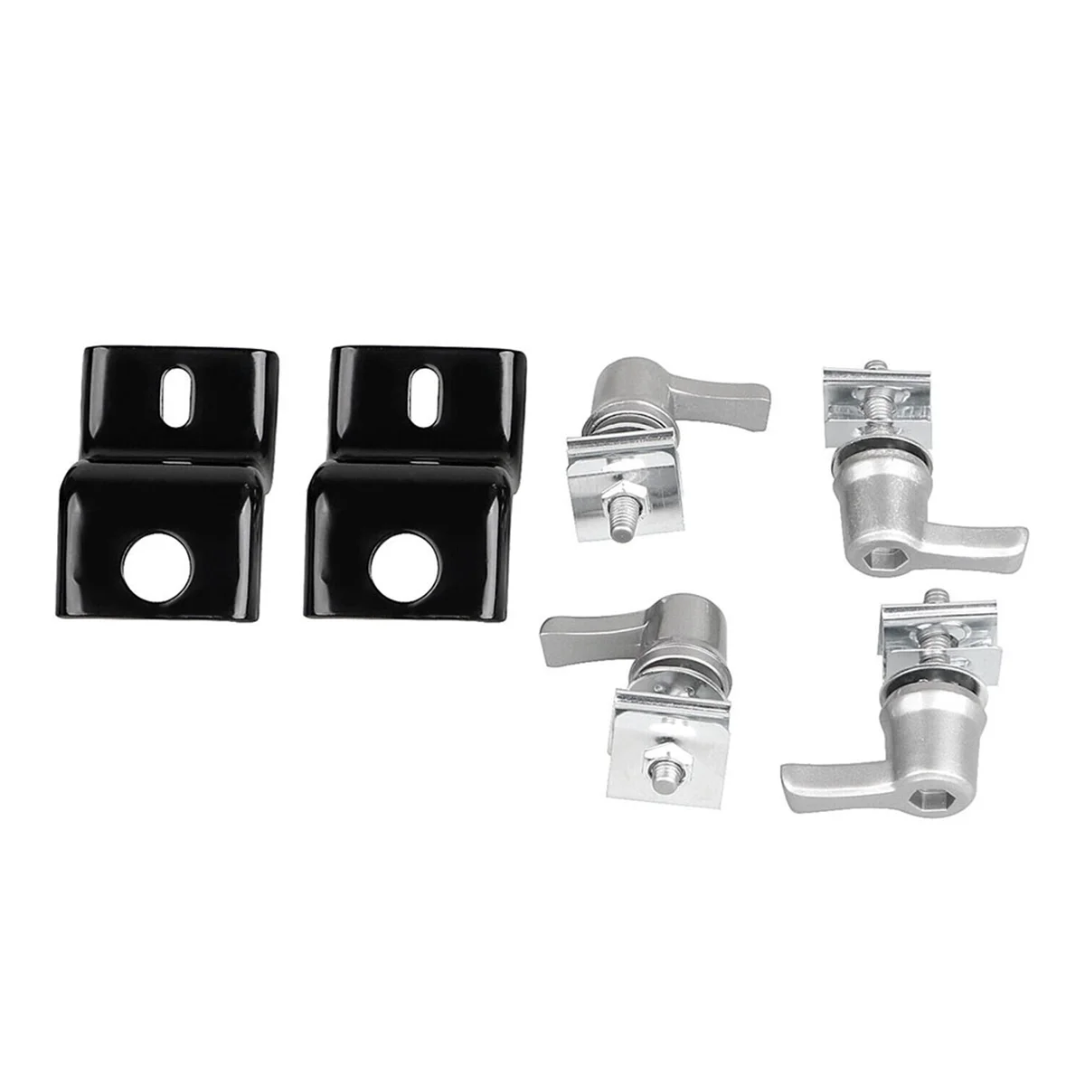 Saddlebag Lock Mounting Screw Saddlebag 1 Touch Upgrade Kit for Harley Road King Classic FLHRC Ultra