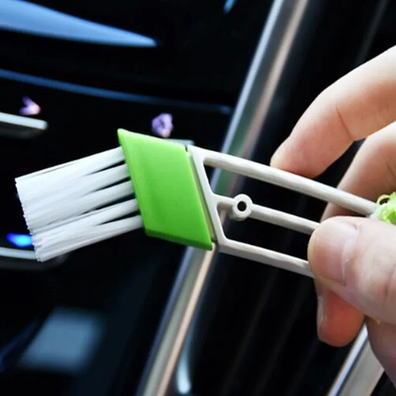 Plastic Car Brush Cleaning Tool Auto Air Conditioner Vent Blinds Cleaner for Mercedes Benz AMG A B C E S CLS GLK CLK SLK W211 W2