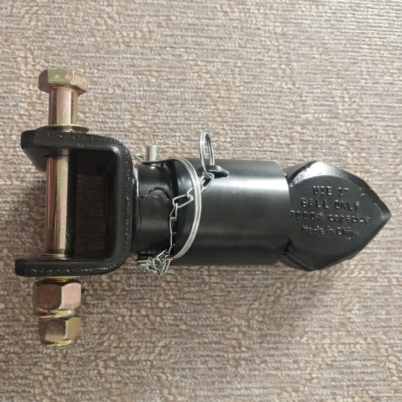 Heavy Duty Cast Coupler Adjustable Channel Mount Trailer Connector