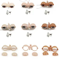 1Set DBS Small Cloth Doll Eyeskin Eye Frame Eye String Gongwan Eye Connection Rod Eyeskin Modification Doll Accessories