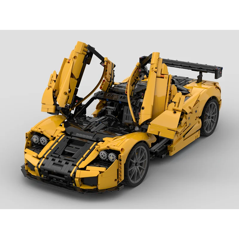 2024 MOC Karen F1 Supercar Kit de construção modelo kit de construção de carro de corrida para crianças presente adulto