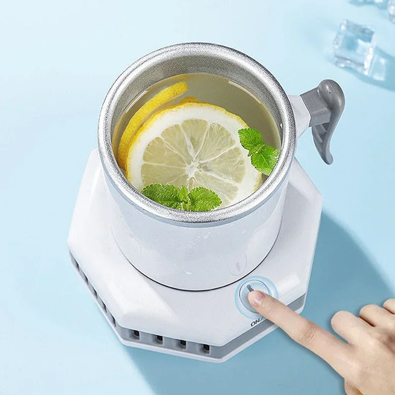 

Mini Quick Beer Cooling Cup Ice Maker Machine Fast Cooler Electric Refrigeration Beverage Office Dormitory Home Appliance