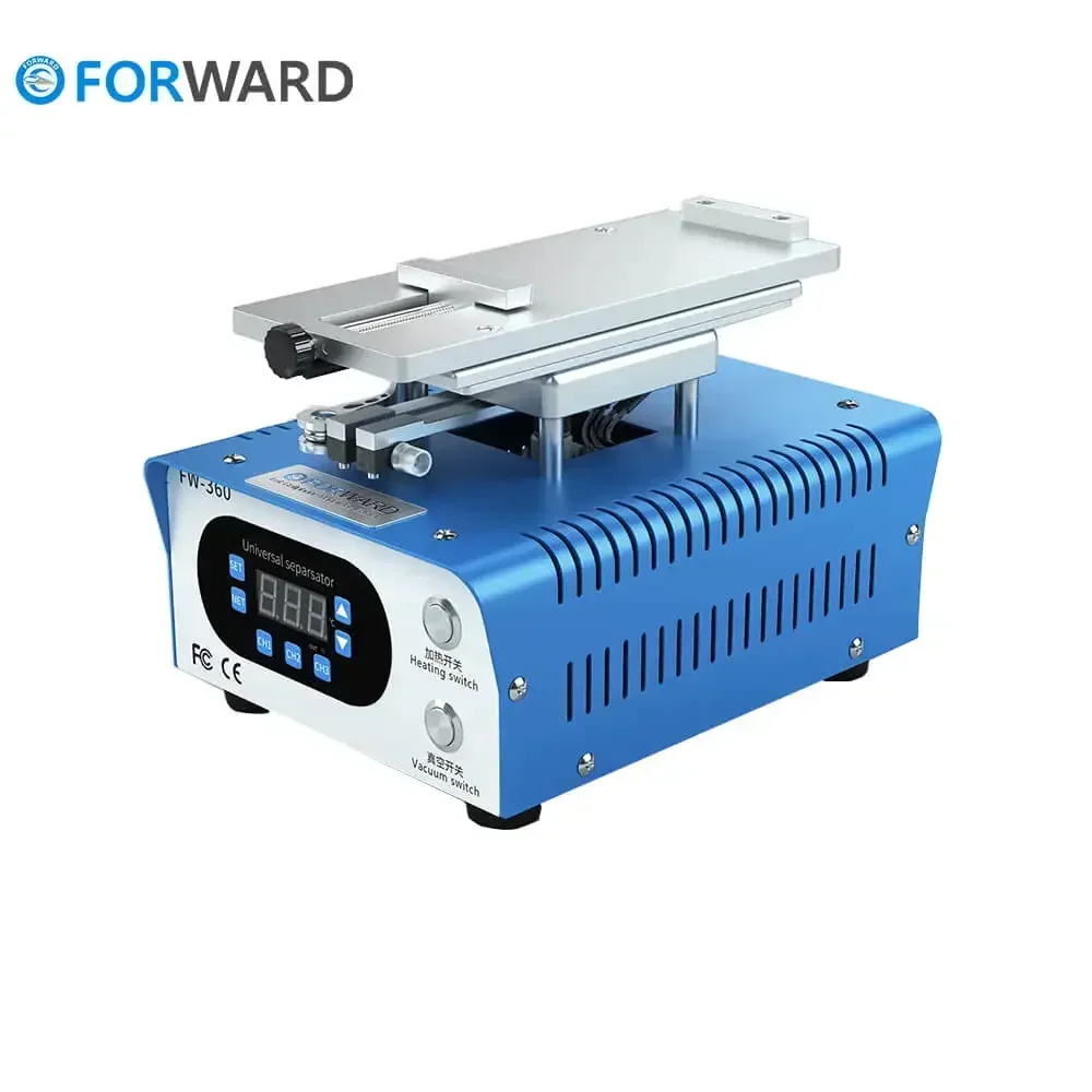 2025 FORWARD FW-360 Vacuum Screen Separator Machine With 360 Rotary Freely For LCD Touch Phone Glass Repair