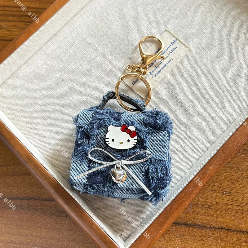 الأزياء مرحبا كيتي المفاتيح Kawaii الكرتون أنيمي زوجين على ظهره سحر المرأة عملة المحفظة سطح المكتب اكسسوارات طالب فتاة هدية #3