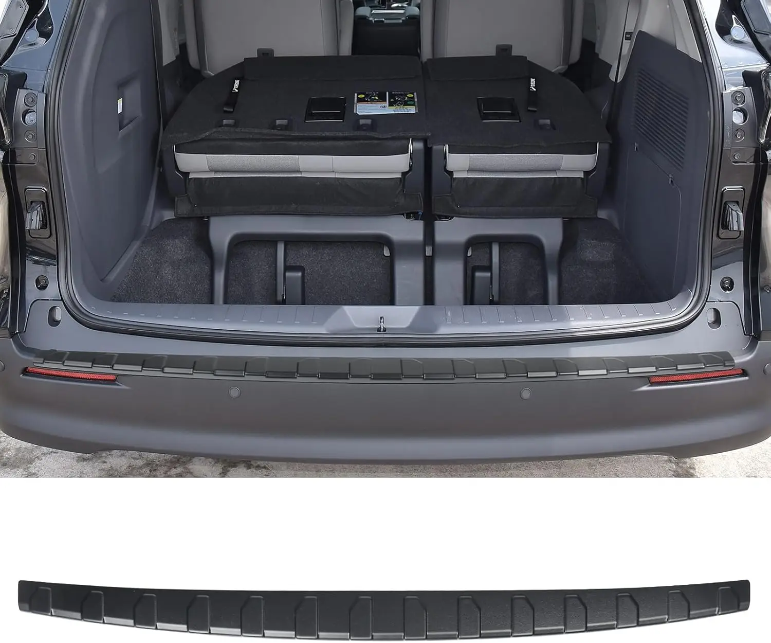 

ABS Material Rear Bumper Protector Fit for Toyota Sienna 2021-2026 LE/XLE/XSE/Limited/Platinum Accessories Rear Bumper Guards
