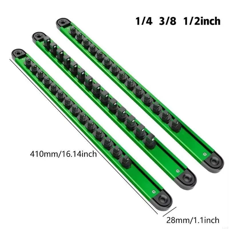 U0DF Aluminum Socket Support With Strong Base For Secure Tool Organization