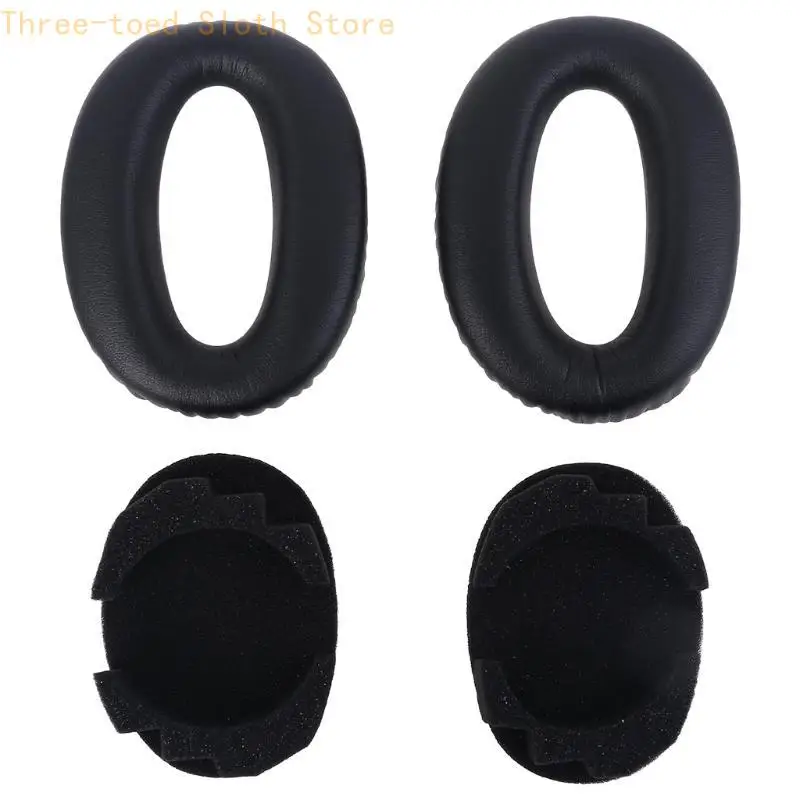 2 Stück Memory-Schaum-Ohrpolster-Abdeckung für MDR-1000X MDR 1000X WH-1000XM2 E74A – Detail 8