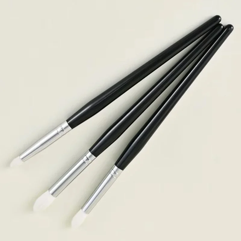 1 個アイメイクブラシヤギ毛テーパード折り目ブレンドブラシアイシャドウメイクアップ化粧品キット Maquiagem スマッジ