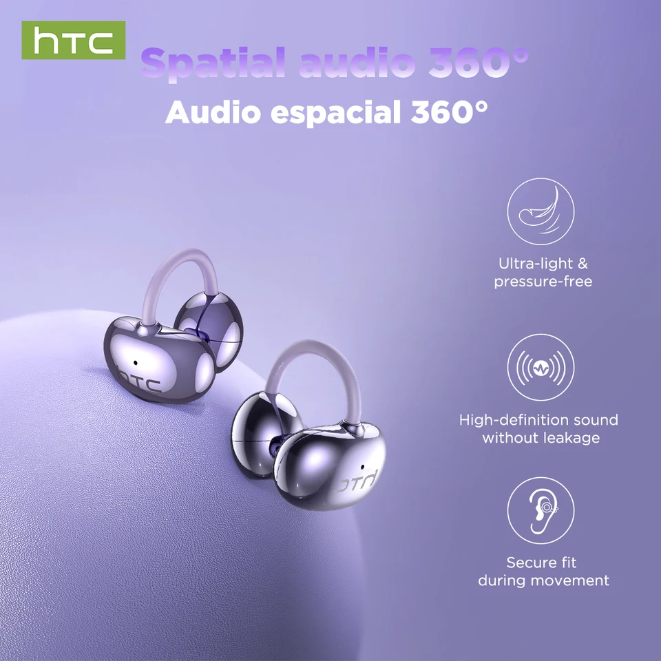 Bluetooth Wireless Headset HTC NE32 TWS Bluetooth 6.0 HiFi Sound