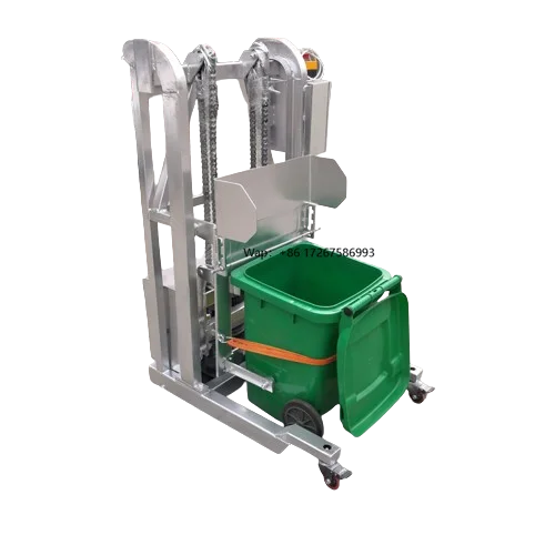 

Hoist Garbage Bin Waste Treatment Machinery Product