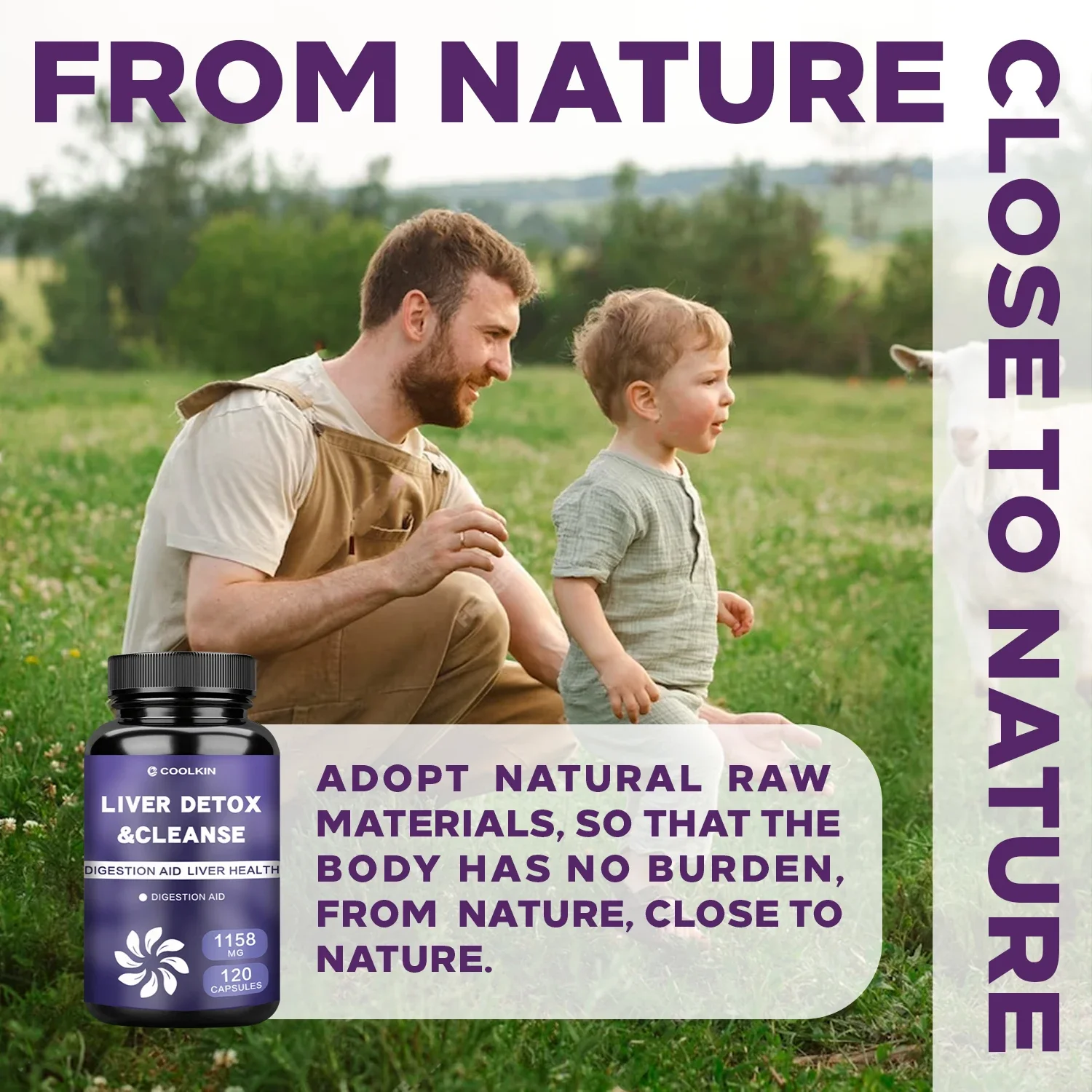 إزالة السموم من الكبد والتطهير - يدعم صحة الأمعاء والهضمية ومكمل التمثيل الغذائي المتوازن #5