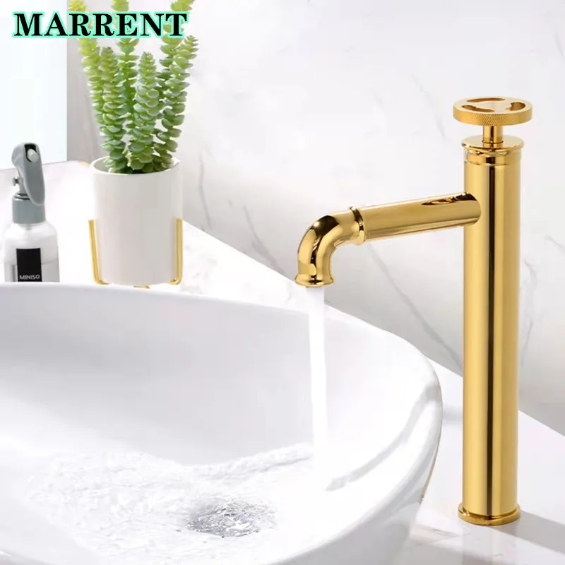 

Industrial Basin Faucets Contemporary Brass Bathroom Mixer Faucet Single Handle Hot Cold Basin Mixer Tap Vintage Bathroom Faucet