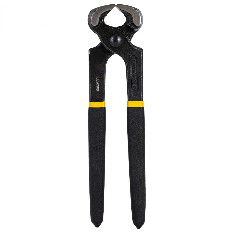 8'' Carpenter Pliers Walnut Plier Professional Flat End Tile Pliers  Crimping Cutting Wire Rolling Repair Tool Hand Tool