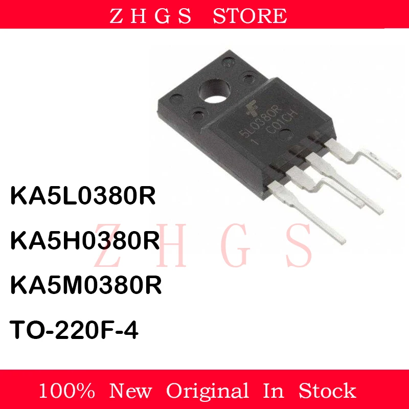 5PCS KA5L0380R 5L0380R KA5H0380R 5H0380R KA5M0380R 5M0380R TO-220F-4 LCD Power Management Module NEW STOCK