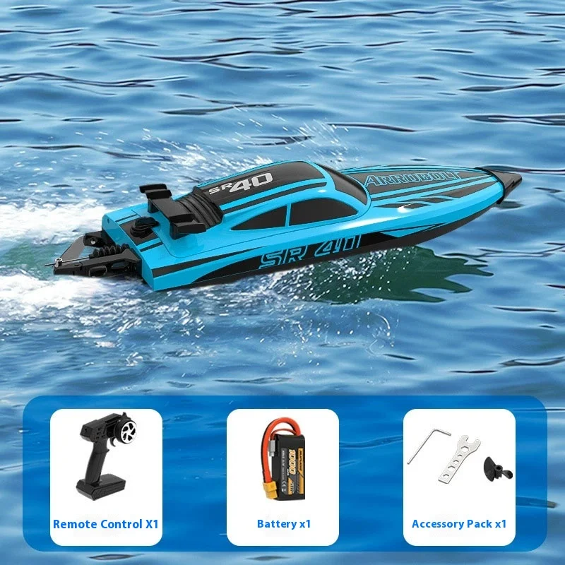 Orlans 2.4G Full Scale Remote Control Brushless Water Cooling Circulating Sealed Waterproof Design High Speed Clipper Model