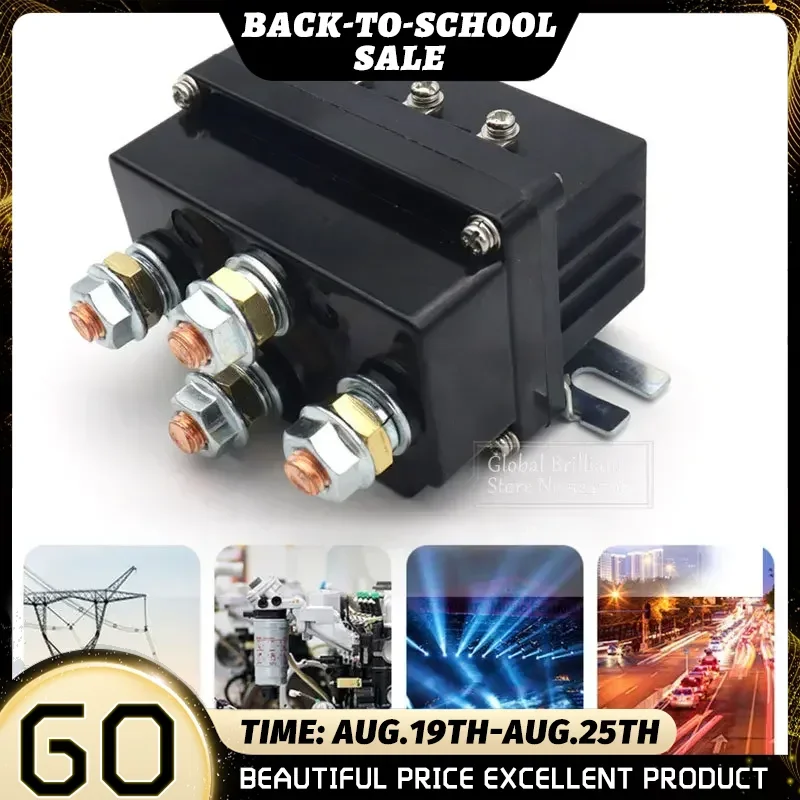 

Universal 12V 500A Winch Remote Contactor 12000 Pounds Winch Control Solenoid Relay Twin Wireless Remote Recovery For Car Jeep