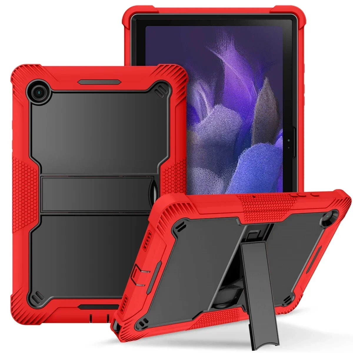 Armure Stand Case Pour Samsung Galaxy Tab A9 Plus SM-X210 SM-X216 SM-X218 Robuste Couverture A9 8.7 SM-X110 SM-X115 SM-X117 Tablette