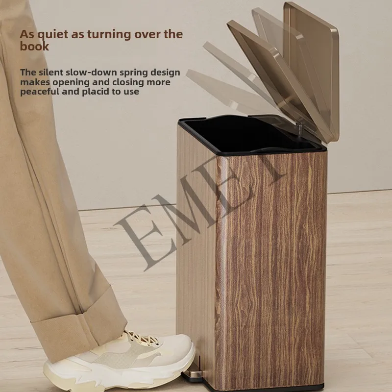 Household living room trash can light luxury high-end high-value office