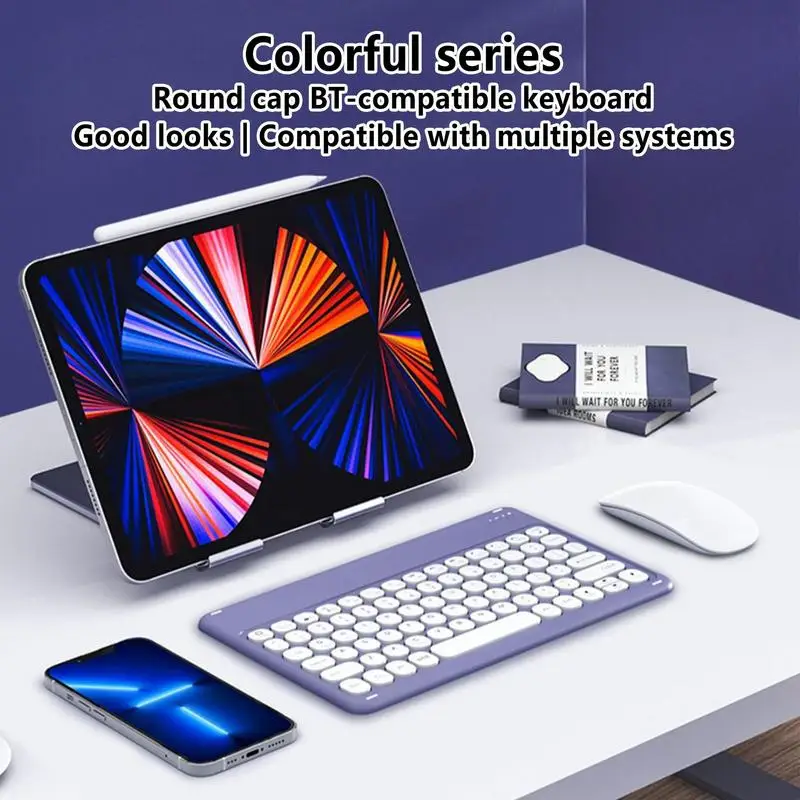Tablet Draadloze Toetsenbord Draadloze Mini Toetsenbord Voor Ios Draadloos Toetsenbord Voor Tablets Mobiele Telefoons
