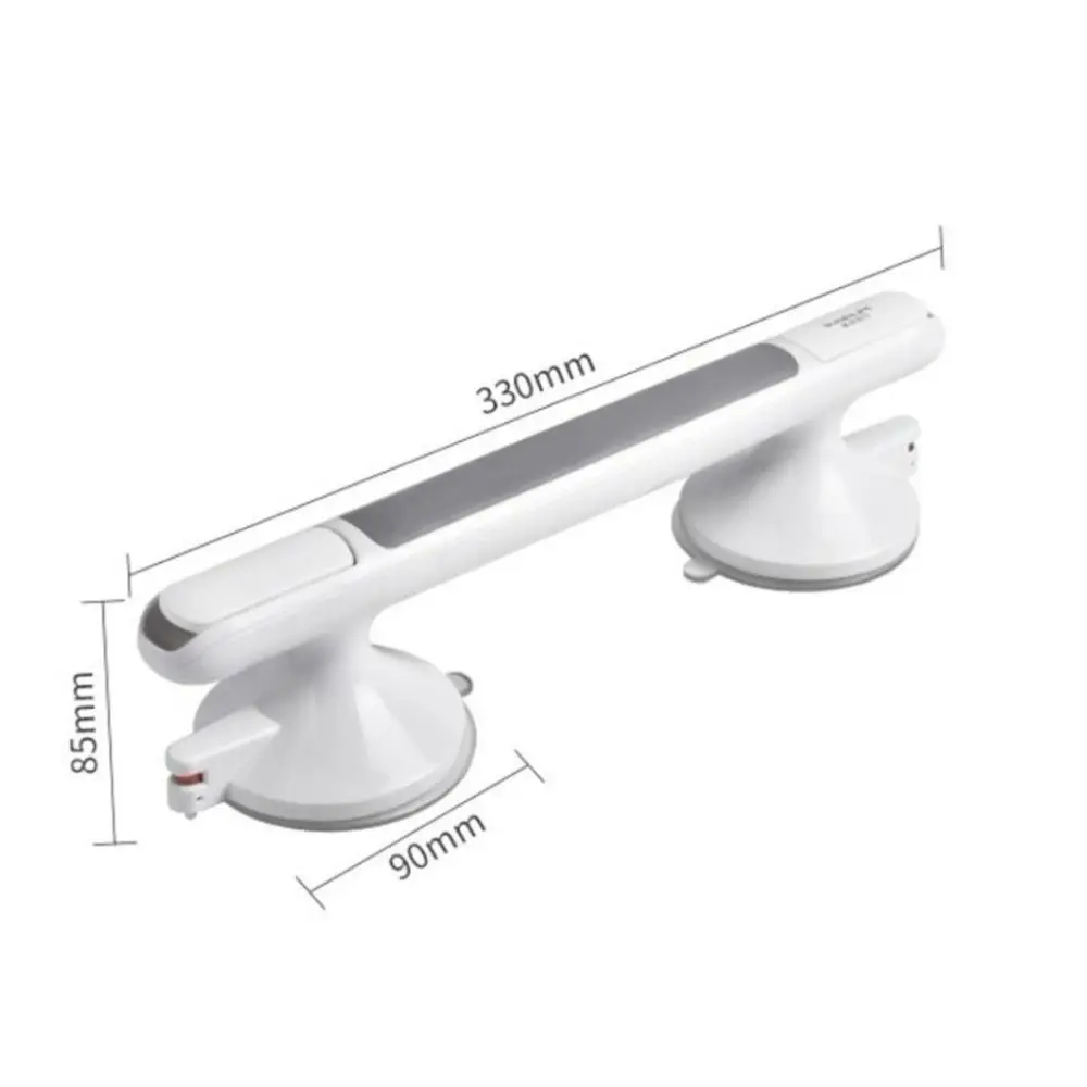 Safety Ultra Grip Shower Handle Non-slip Armrest Barrier-free Handrail High Load-bearing Suction Cups Grab Bars Elderly/Children