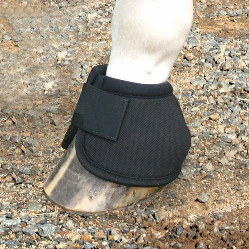 Horse Bell Boot Equine Hoof Boot Quick Drying & Comfort Heavy Duty Protection Equestrian Accessories Equipment