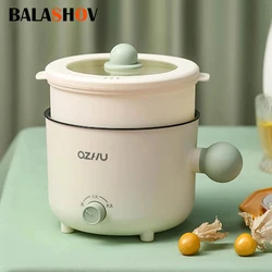 Electric Multi Cooker Portable Rice Cookers Hotpot Saucepan Stew Heating Pan Ramen Noodles Pot for Home and Kitchen Appliance