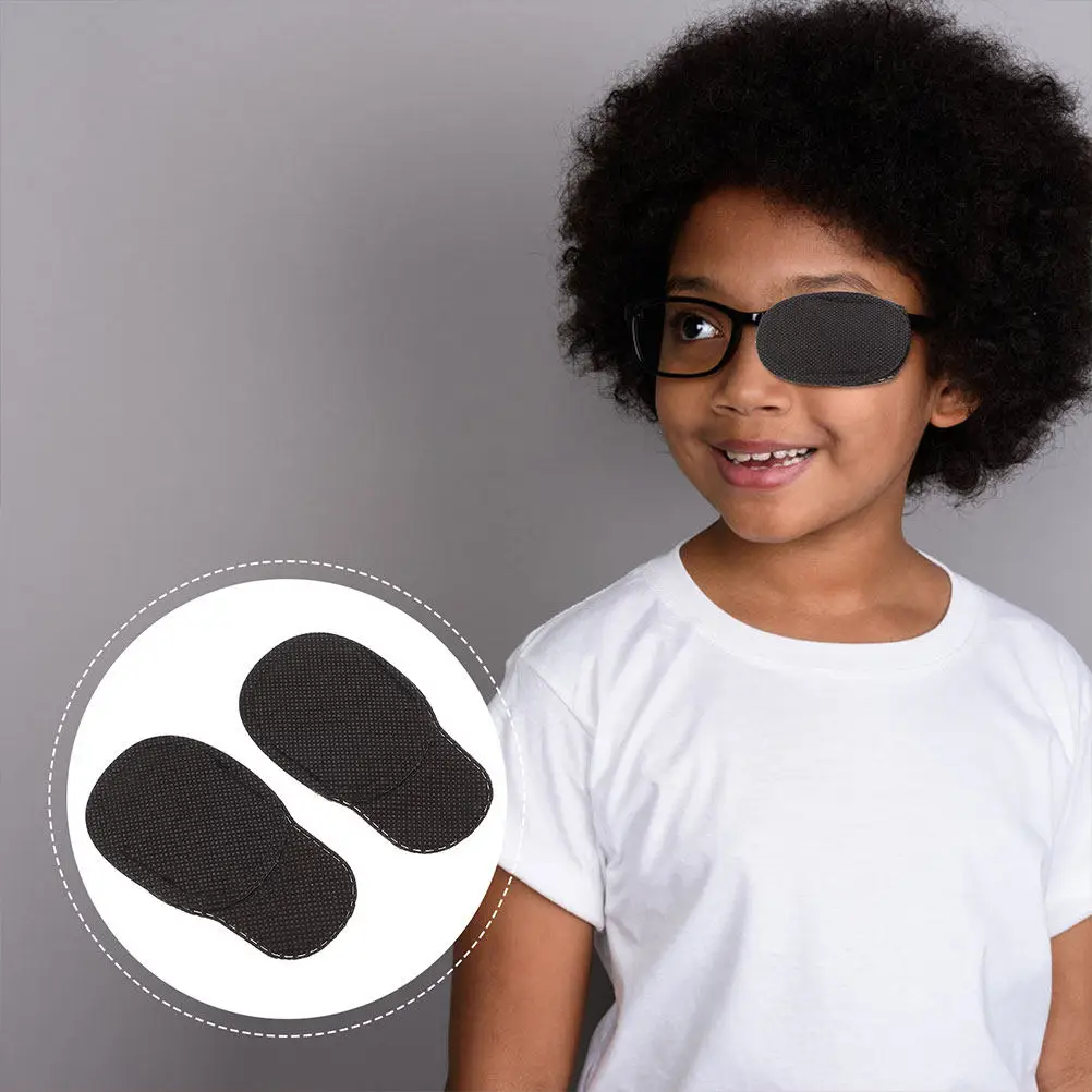

24Pcs Kids Eye Patches for Amblyopia Strabismus Correction Adjustable Elastic Single Eye Mask Non-Woven Comfortable Washable
