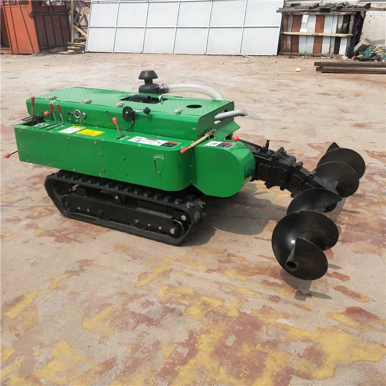 35HP Diesel Mini Crawler Cultivator Rotary Tiller With Gearbox And Engine Multifunctional For Agricultural Use
