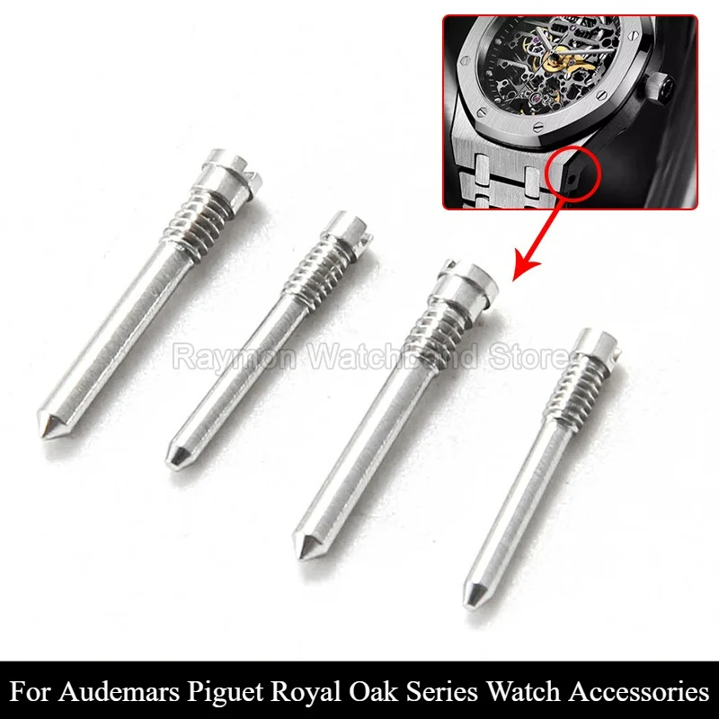 Watchband Repair Accessory Screw Pin for Audemars Piguet 15500 15710 Does Not Affect Bracelet Appearance Smooth Thread Surface