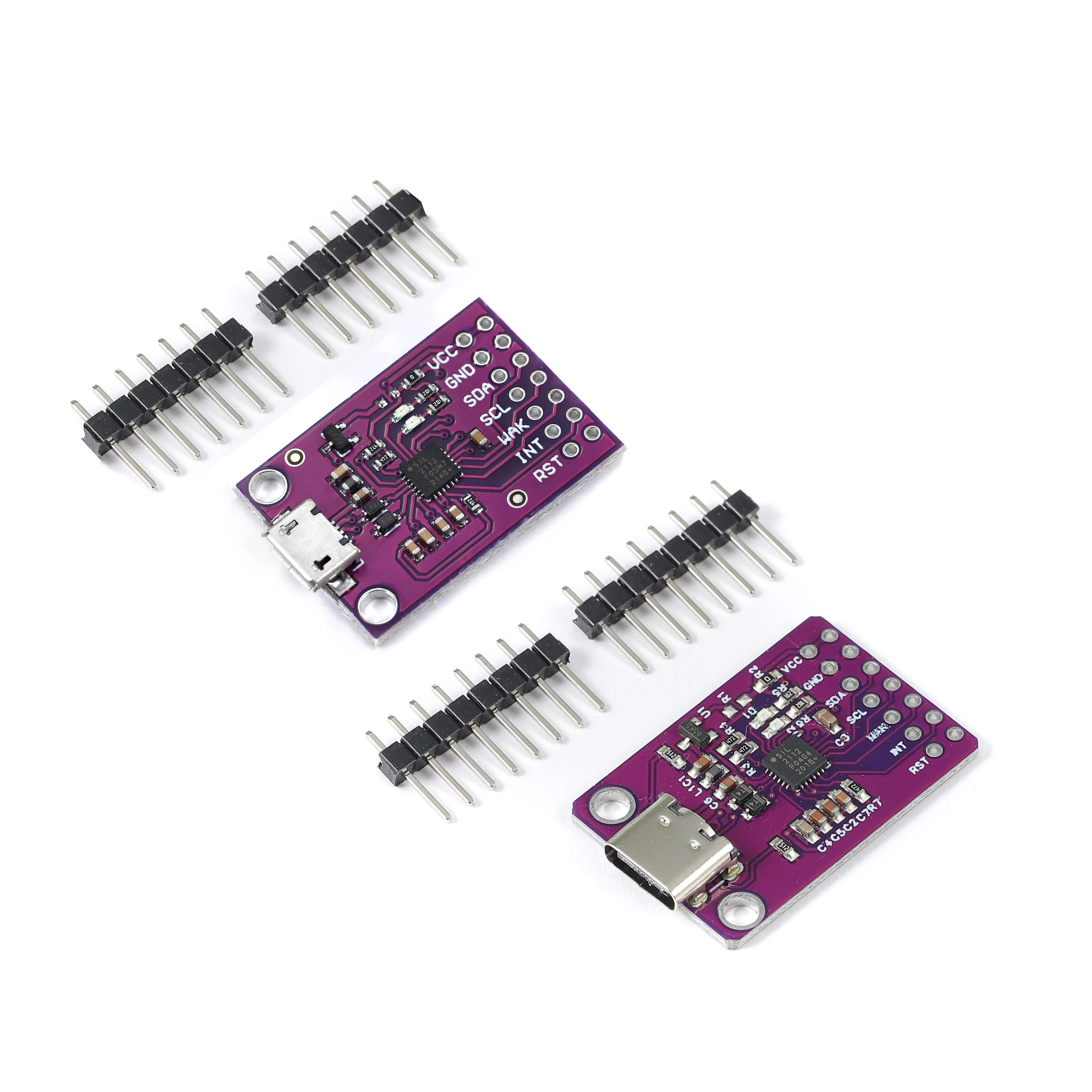 CP2112 Module Usb To Smbus/I2C USB To I2C Communication Module CCS811 Debugging Micro / Type-c Board Micro/Type-C