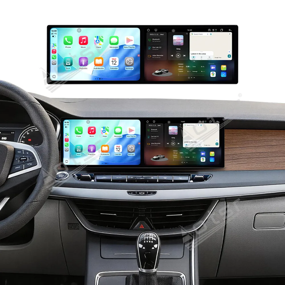 

9.1 Inch Dual Screen Car Radio For Geely Jiaji Maple 80V 2017-2022 Car Multimedia Video Player Stereo GPS Navigation Carplay 4G
